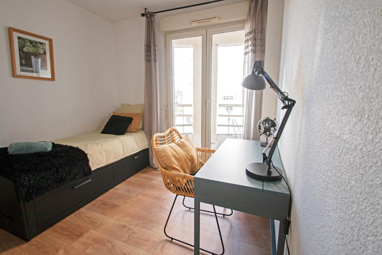Appartement Cosy , Vue Imprenable, Parking Prive Montpellier Exterior foto