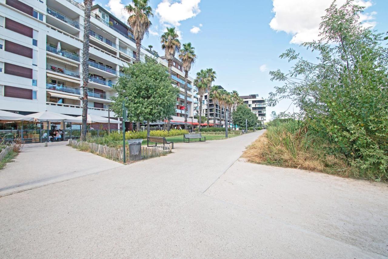 Appartement Cosy , Vue Imprenable, Parking Prive Montpellier Exterior foto
